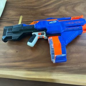 Nerf N-Strike Elite Infinus w/ 30 Round Drum Magazine - Tested Working